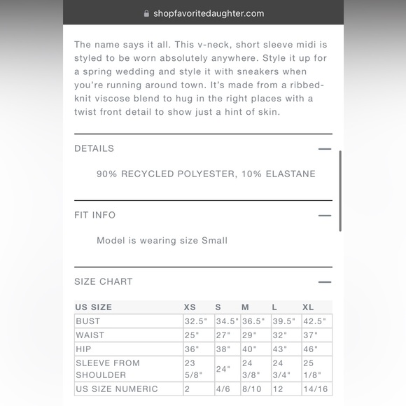 Favorite Daughter Anywhere Dress - Picture 9 of 9